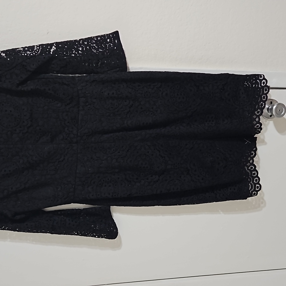 NWT LOFT Black Lace Formal Dress, New With Tags (Size 4)